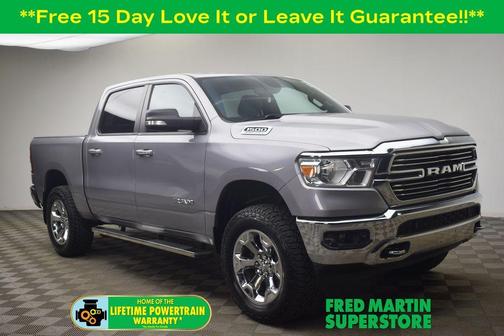 Billet Silver Metallic Clearcoat 2021 RAM 1500 Big Horn