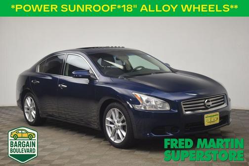 Navy Blue 2014 Nissan Maxima S