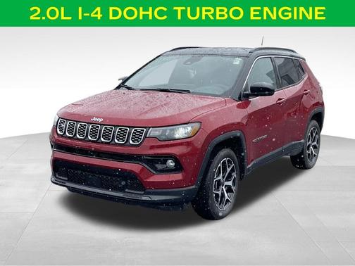 Red 2025 Jeep Compass Limited