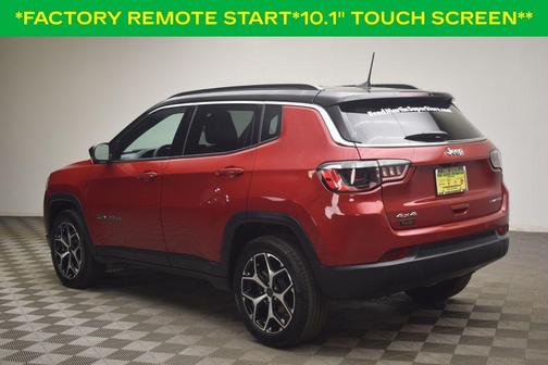 Red 2025 Jeep Compass Limited
