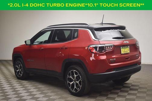 Red 2025 Jeep Compass Limited