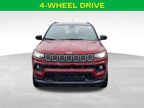 Red 2025 Jeep Compass Limited