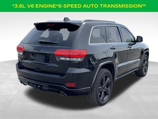 Brilliant Black Crystal Pearlcoat 2015 Jeep Grand Cherokee Altitude