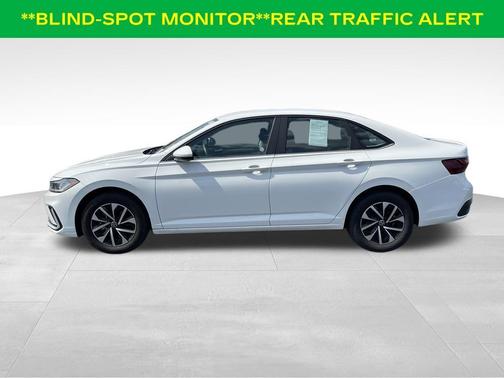 Pure White 2025 Volkswagen Jetta 1.5T S