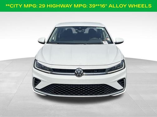 Pure White 2025 Volkswagen Jetta 1.5T S