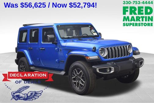 Hydro Blue Pearl 2026 Jeep Wrangler Sahara