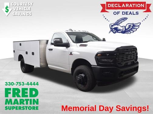 Bright White Clearcoat 2026 RAM 3500 Tradesman