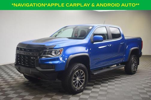 Bright Blue Metallic 2022 Chevrolet Colorado ZR2