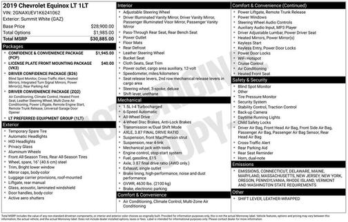 2019 Chevrolet Equinox 1LT