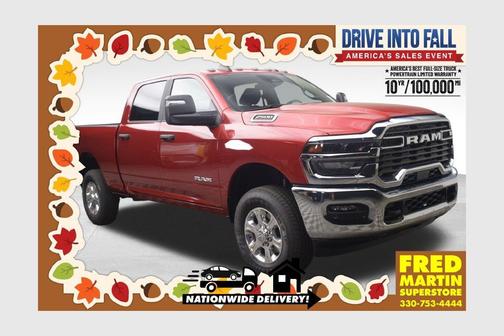 Molten Red Pearlcoat 2026 RAM 2500 Big Horn