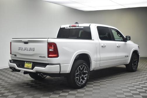 Bright White Clearcoat 2026 RAM 1500 Laramie
