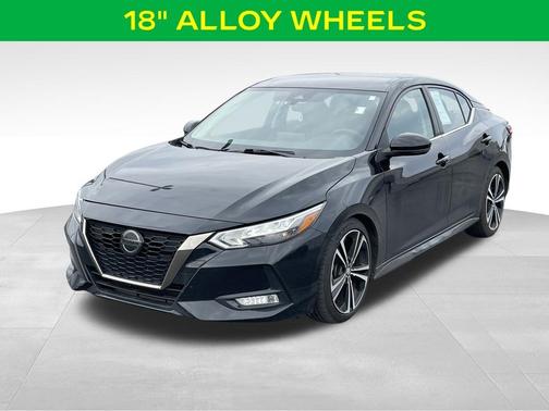 Black 2020 Nissan Sentra SR