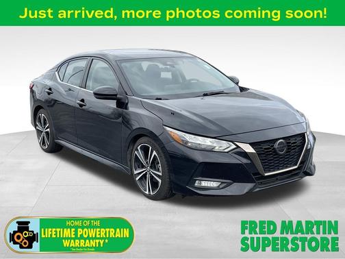 Black 2020 Nissan Sentra SR