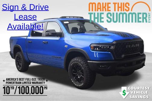 Hydro Blue Pearlcoat 2026 RAM 1500 Rebel