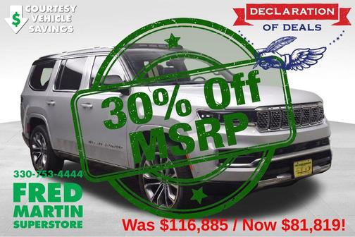 Silver Zynith 2024 Jeep Grand Wagoneer Series III