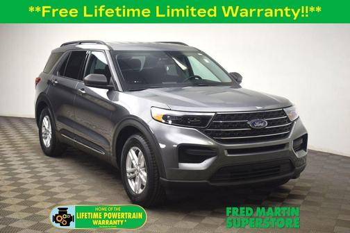 Carbonized Gray Metallic 2022 Ford Explorer XLT