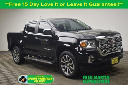 Onyx Black 2022 GMC Canyon Denali