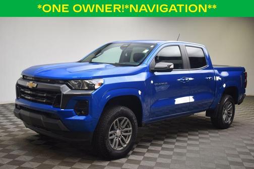 Glacier Blue Metallic 2024 Chevrolet Colorado LT