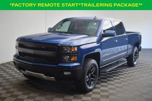 Deep Ocean Blue Metallic 2015 Chevrolet Silverado 1500 LT