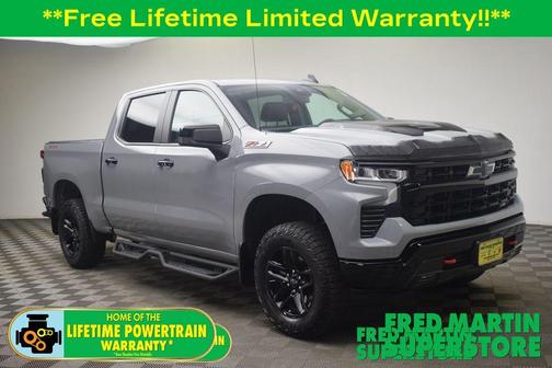 Slate Gray Metallic 2024 Chevrolet Silverado 1500 LT Trail Boss