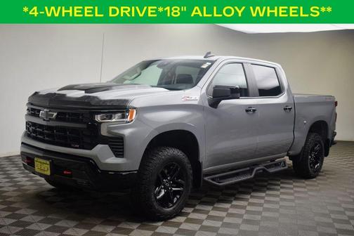 Slate Gray Metallic 2024 Chevrolet Silverado 1500 LT Trail Boss