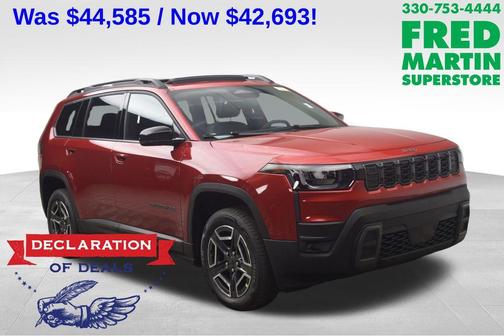 Red 2026 Jeep Cherokee LAREDO/LIMITED