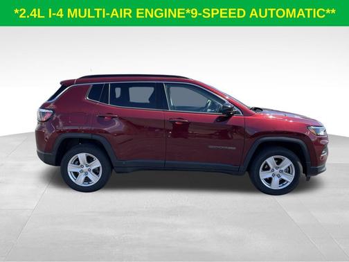Velvet Red Pearlcoat 2022 Jeep Compass Latitude