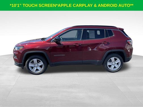 Velvet Red Pearlcoat 2022 Jeep Compass Latitude