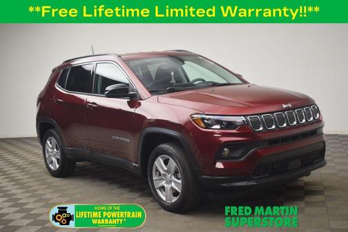 Velvet Red Pearlcoat 2022 Jeep Compass Latitude