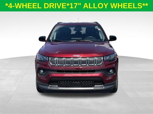 Velvet Red Pearlcoat 2022 Jeep Compass Latitude