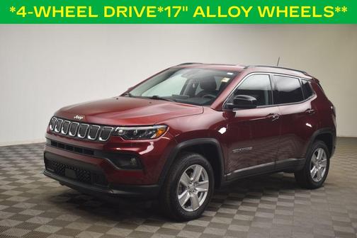 Velvet Red Pearlcoat 2022 Jeep Compass Latitude