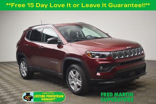 Velvet Red Pearlcoat 2022 Jeep Compass Latitude