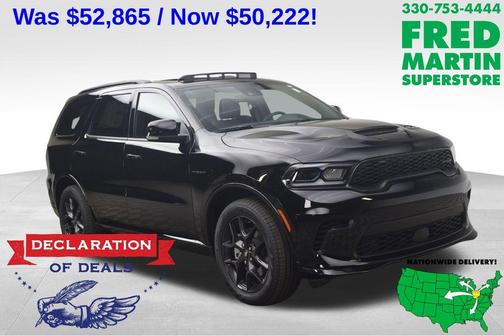 DB Black Crystal Clearcoat 2026 Dodge Durango GT Plus HEMI V8
