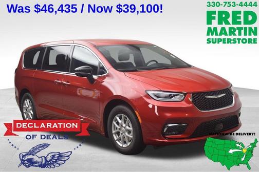 Red 2026 Chrysler Pacifica Select