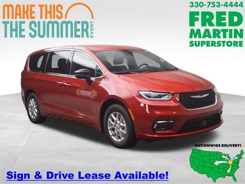 Red 2026 Chrysler Pacifica Select