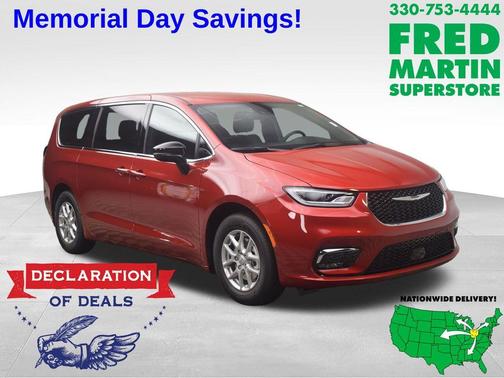 Red 2026 Chrysler Pacifica Select