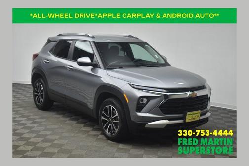 Sterling Gray Metallic 2025 Chevrolet Trailblazer LT