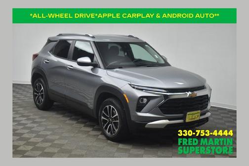 Sterling Gray Metallic 2025 Chevrolet Trailblazer LT