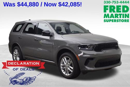 Destroyer Gray Clearcoat 2026 Dodge Durango GT