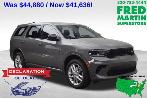 Destroyer Gray Clearcoat 2026 Dodge Durango GT