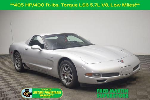 Galaxy Silver Metallic 2002 Chevrolet Corvette Z06
