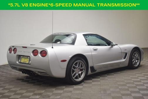 Galaxy Silver Metallic 2002 Chevrolet Corvette Z06