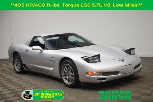 Galaxy Silver Metallic 2002 Chevrolet Corvette Z06