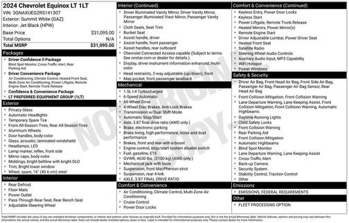 2024 Chevrolet Equinox LT