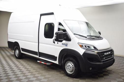 Bright White Clearcoat 2024 RAM ProMaster 3500 Delivery Van BEV Super High Roof