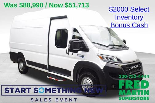 2024 RAM ProMaster 3500 Delivery Van BEV Super High Roof