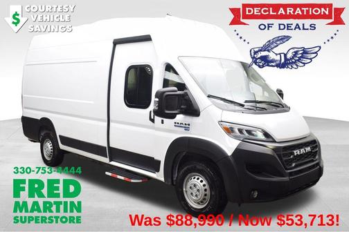 2024 RAM ProMaster 3500 Delivery Van BEV Super High Roof
