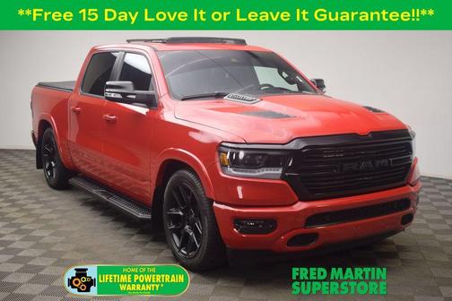 Flame Red Clearcoat 2022 RAM 1500 Laramie