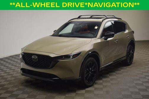 Zircon Sand Metallic 2024 Mazda CX-5 2.5 Carbon Turbo