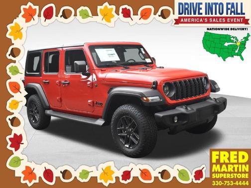 Firecracker Red Clearcoat 2027 Jeep Wrangler Sport